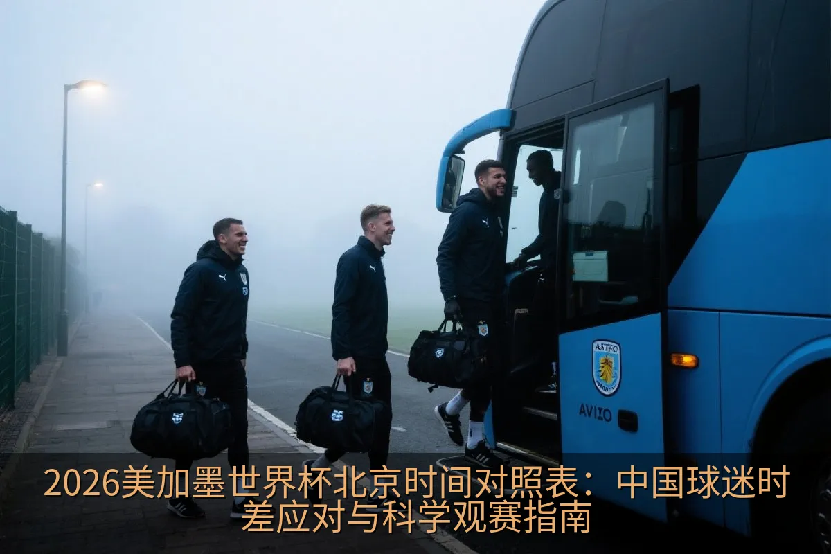 2026美加墨世界杯北京时间对照表：中国球迷时差应对与科学观赛指南